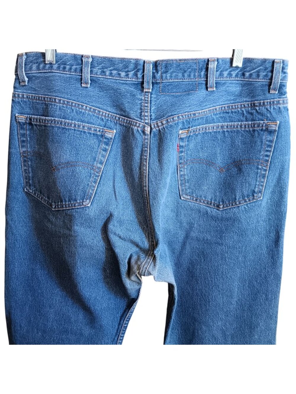 True Vintage 501 Jeans 38x32 Fit Levis USA MADE Buttonfly Perfect Fade 1990's